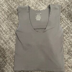 Gray Free People Intimately Small Sleeveless Top